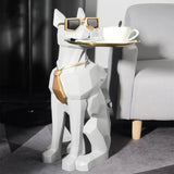 Cool Dog-Shaped Side Table with Tray and Tissue Box Image - 8