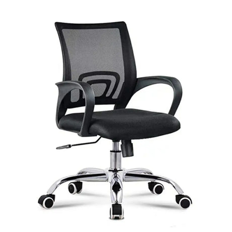 Cool Lumbar Red Modern Mesh Ergonomic Office Chair Image - 2