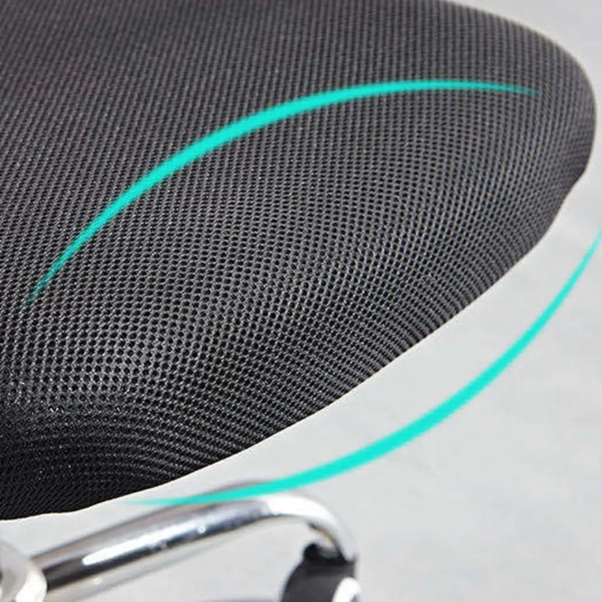Cool Lumbar Red Modern Mesh Ergonomic Office Chair Image - 7