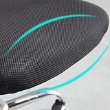 Cool Lumbar Red Modern Mesh Ergonomic Office Chair Image - 7