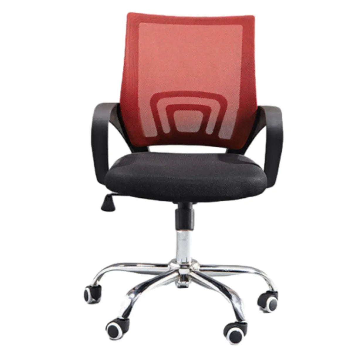 Cool Lumbar Red Modern Mesh Ergonomic Office Chair Image - 8