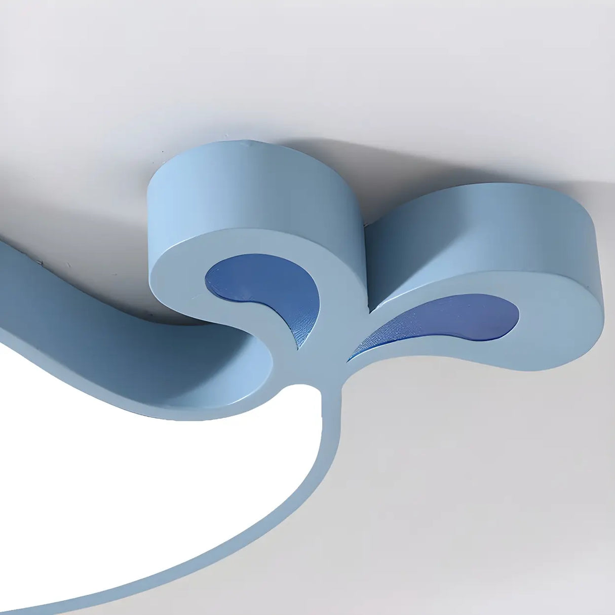Corridor Adorable Whale LED Flush Mount Ceiling Light Image - 14