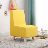 Cotton Linen Fixed Back Side Chair with Slipcover Image - 7