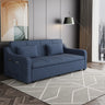 Cotton Linen Foam Fill Sofa Bed with Hidden Storage Image - 12