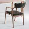 Country Distressed Finish Wooden Dining Arm Chair Image - 24