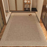 Cozy Rectangular Woven Beige Entrance Area Rug Image - 4