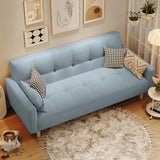 Cream Biscuit Back Pillow Memory Foam Fill Sleeper Image - 8
