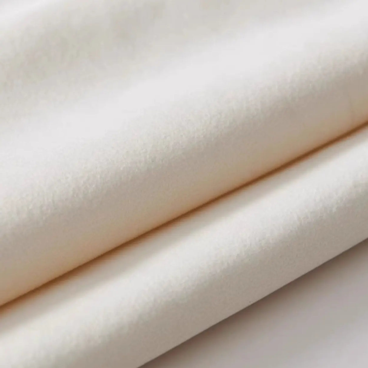 Cream Medium Comfort L-Shape Fabric Pillow Back Sofa Image - 6