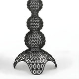 Creative Baroque Clear Acrylic Kabuki Floor Fixture Image - 13