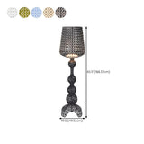 Creative Baroque Clear Acrylic Kabuki Floor Fixture #size