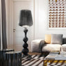 Creative Baroque Clear Acrylic Kabuki Floor Fixture Image - 4