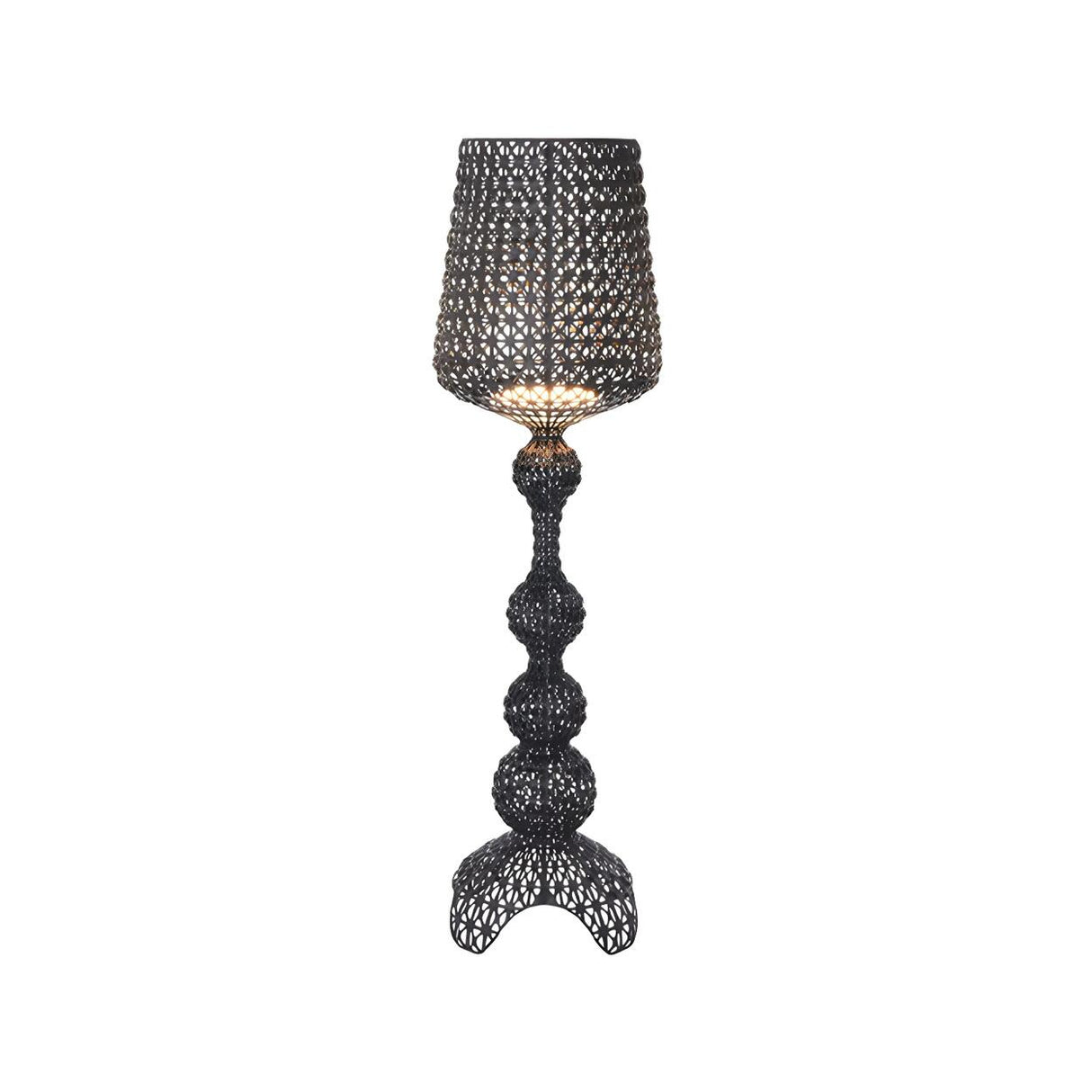 Creative Baroque Clear Acrylic Kabuki Floor Fixture Image - 6