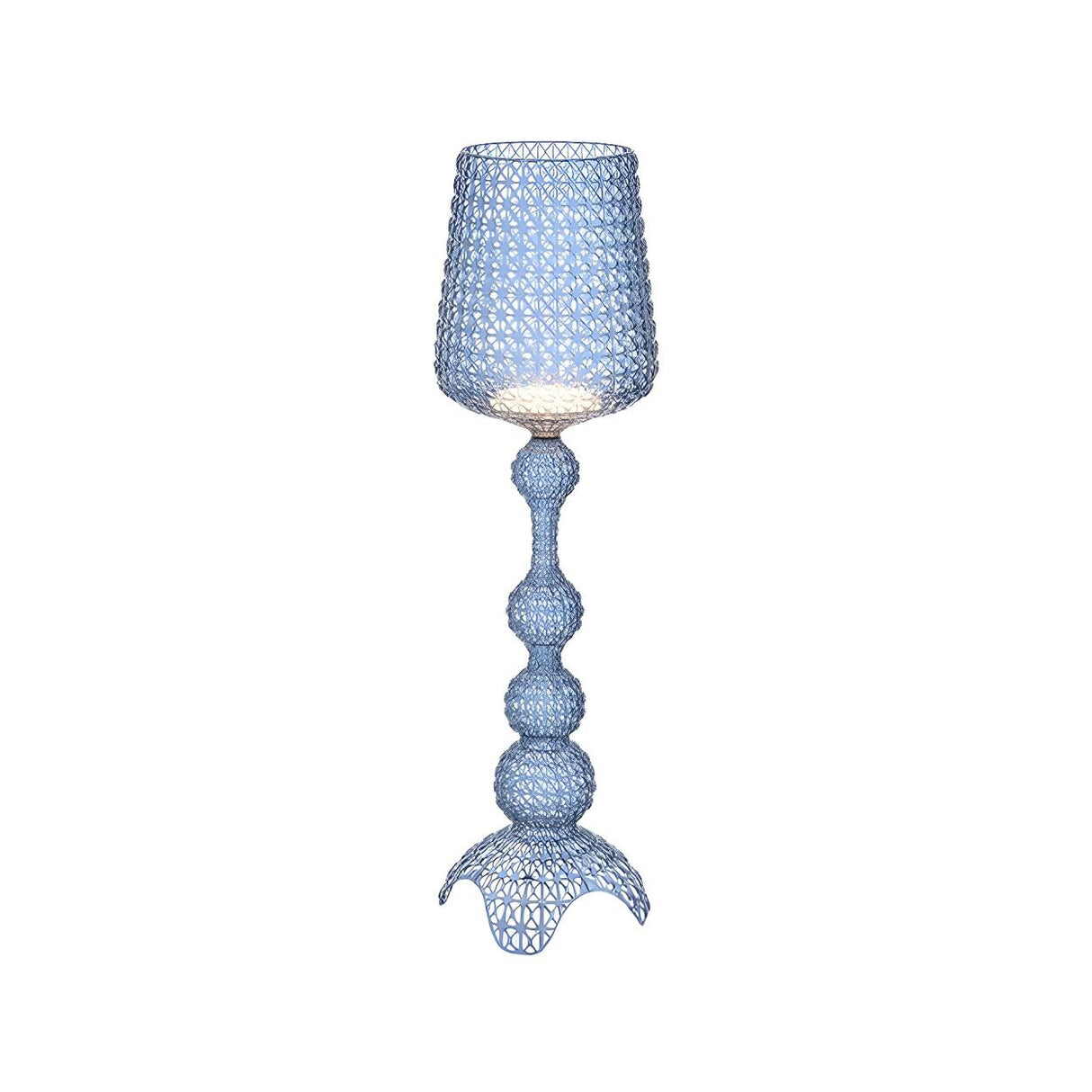 Creative Baroque Clear Acrylic Kabuki Floor Fixture Image - 7