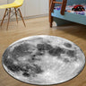 Creative Basketball Design Round Flannel Area Rug Image - 6