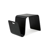 Creative Freeform Wood Natural Finish Chairside Table Image - 5