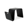 Creative Freeform Wood Natural Finish Chairside Table Image - 5