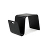 Creative Freeform Wood Natural Finish Chairside Table Image - 5