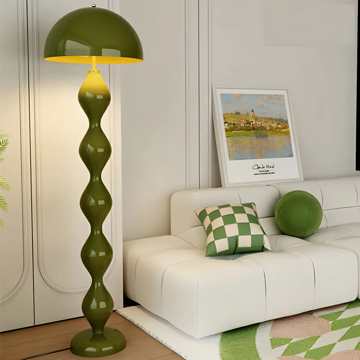 Creative Mushroom Metal LED Modern Floor Lamp