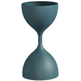 Creative Hourglass Iron  Gold and Blue Plant Stand Set Image - 9
