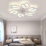 Creative Star Shaped Dimming LED Ceiling Fan with Light Image - 13