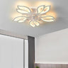Creative Star Shaped Dimming LED Ceiling Fan with Light Image - 3