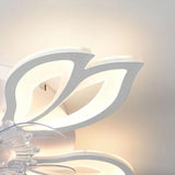 Creative Star Shaped Dimming LED Ceiling Fan with Light Image - 7