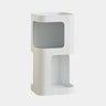 Creative Tower Open Chain Metal Storage Bookcase Black Image - 13