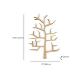 Creative Wood Tree-Shaped Geometric Display Bookcase Image - 13