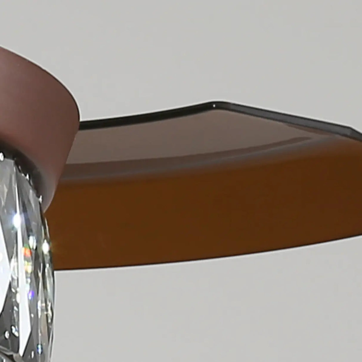 Crystal Chandelier Ceiling Fan with Retractable Blades Image - 6