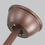 Crystal Chandelier Ceiling Fan with Retractable Blades Image - 7