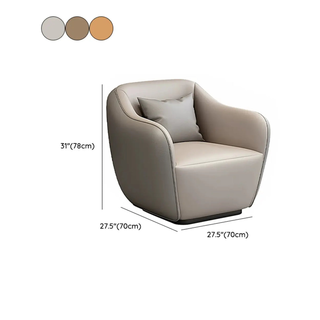 Curved Coffee Grey Leather Reception Sofa 5 Piece Set Image - 17