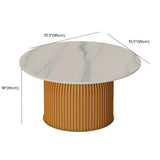 Curved Scratch Resistant Faux Leather Pillow Back Sofa Image - 46
