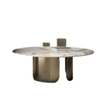 Curved Stain Resistant Sofa Seating Group with Table Image - 10