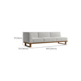 Cushions Included Corner Wood Beige Sectional Sofa Set Image - 22