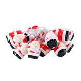 Cute Santa Claus Christmas Red LED String Lights Image - 5