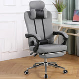 Cyan Ergonomic Fabric Steel Boss Office Chair with Headrest Image - 6