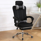 Cyan Ergonomic Fabric Steel Boss Office Chair with Headrest Image - 8