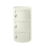 Cylinder Tip Resistant Kids Nightstand with Cabinets Image - 20