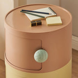 Cylinder Tip Resistant Kids Nightstand with Cabinets Image - 22