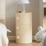 Cylinder Tip Resistant Kids Nightstand with Cabinets Image - 23