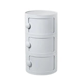 Cylinder Tip Resistant Kids Nightstand with Cabinets Image - 24