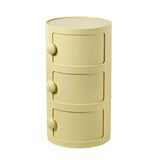 Cylinder Tip Resistant Kids Nightstand with Cabinets Image - 26