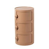 Cylinder Tip Resistant Kids Nightstand with Cabinets Image - 29