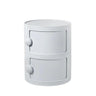 Cylinder Tip Resistant Kids Nightstand with Cabinets Image - 2