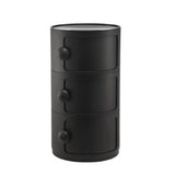 Cylinder Tip Resistant Kids Nightstand with Cabinets Image - 30