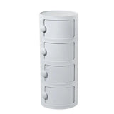 Cylinder Tip Resistant Kids Nightstand with Cabinets Image - 31