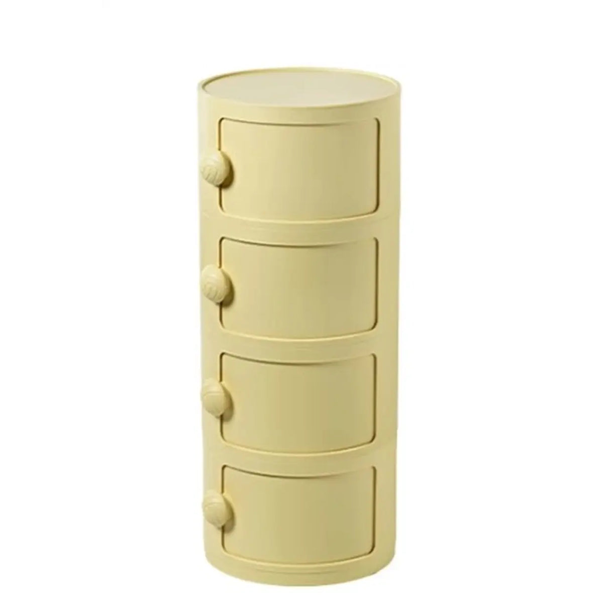 Cylinder Tip Resistant Kids Nightstand with Cabinets Image - 33