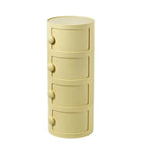 Cylinder Tip Resistant Kids Nightstand with Cabinets Image - 33