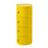Cylinder Tip Resistant Kids Nightstand with Cabinets Image - 34
