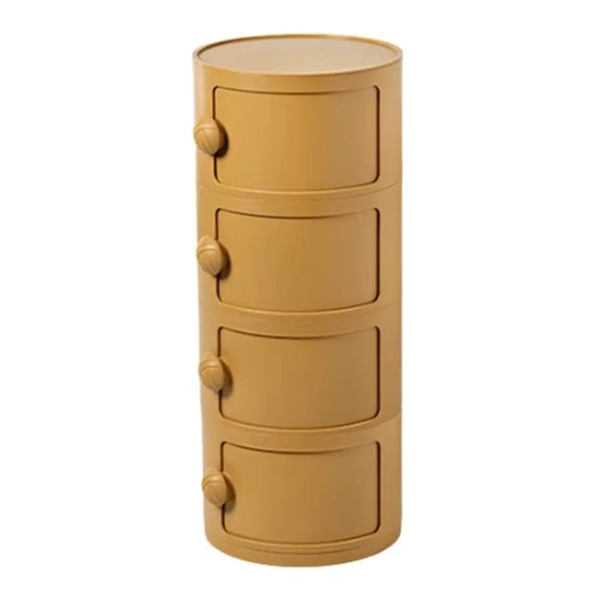 Cylinder Tip Resistant Kids Nightstand with Cabinets Image - 35